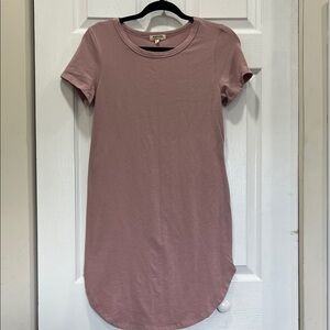Heart & Hips Mauve Mini Dress